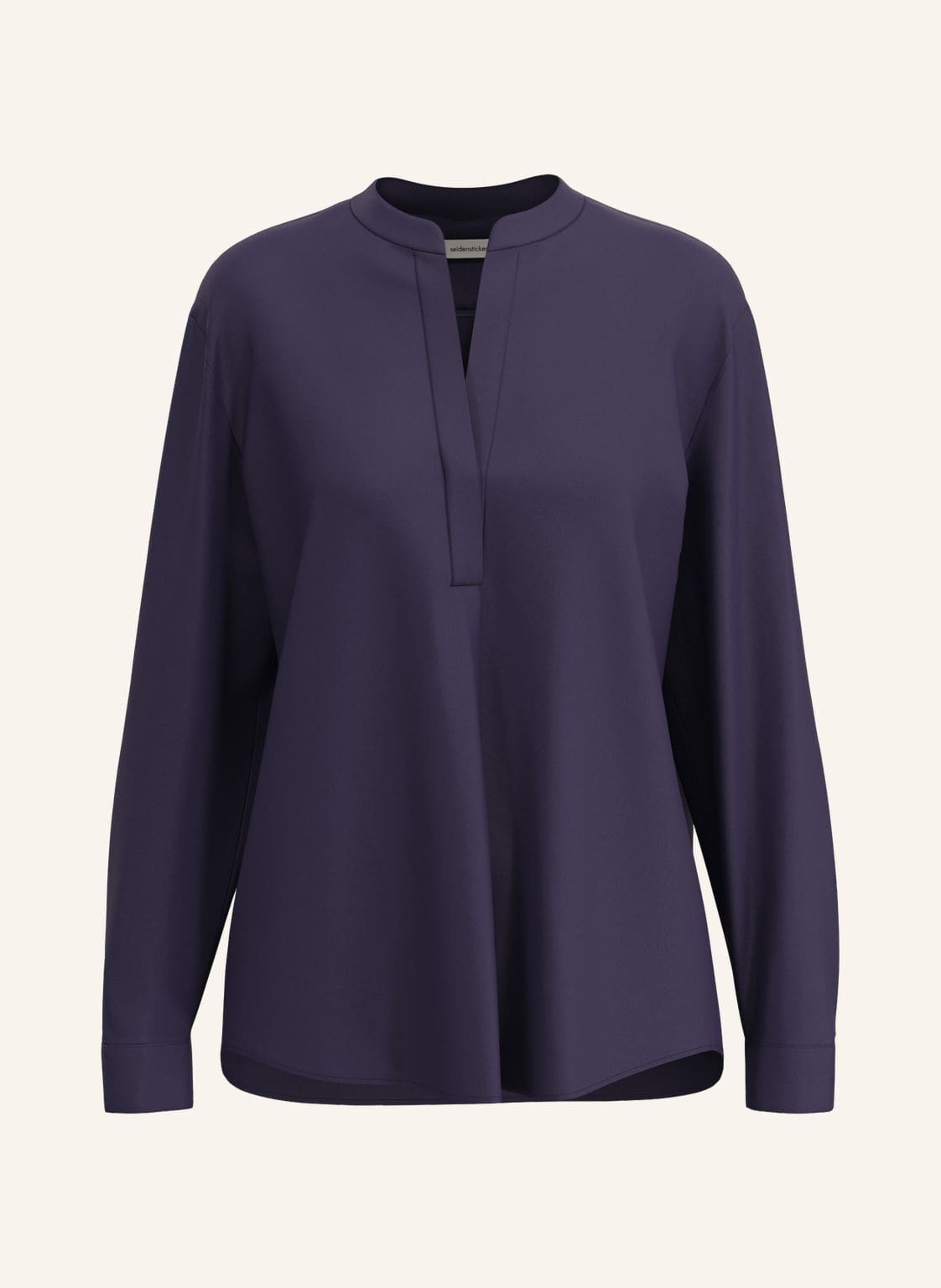 Seidensticker Tunika, Stehkragenbluse blau Seidensticker Tunika, Stehkragenbluse blau von seidensticker