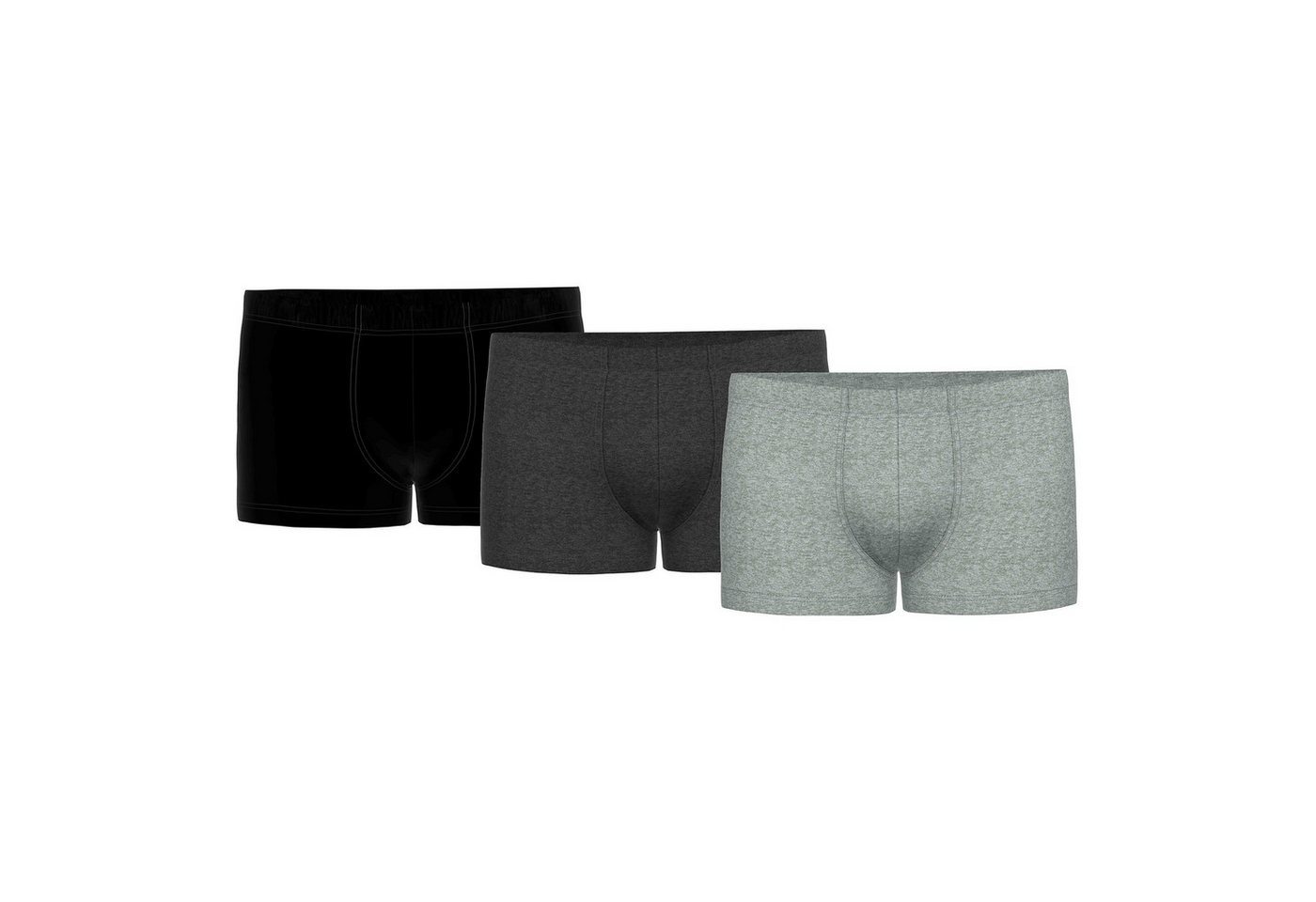 seidensticker Boxer Herren Boxershort 3er Pack Baumwolle (Packung, 3er Pack) von seidensticker
