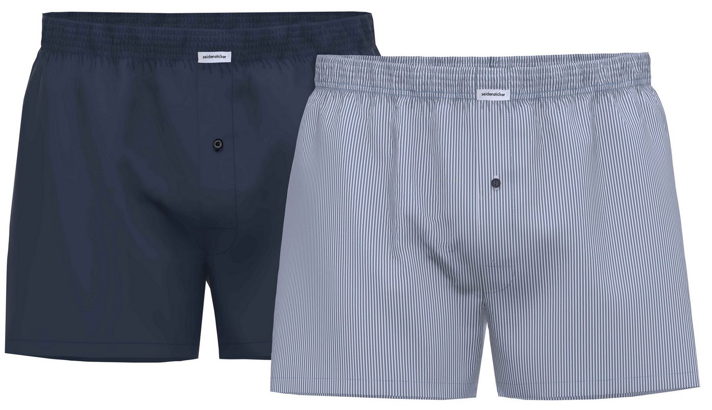 seidensticker Boxershorts (8er Vorteilspack) 100% natürliche Baumwoll-Qualität von seidensticker