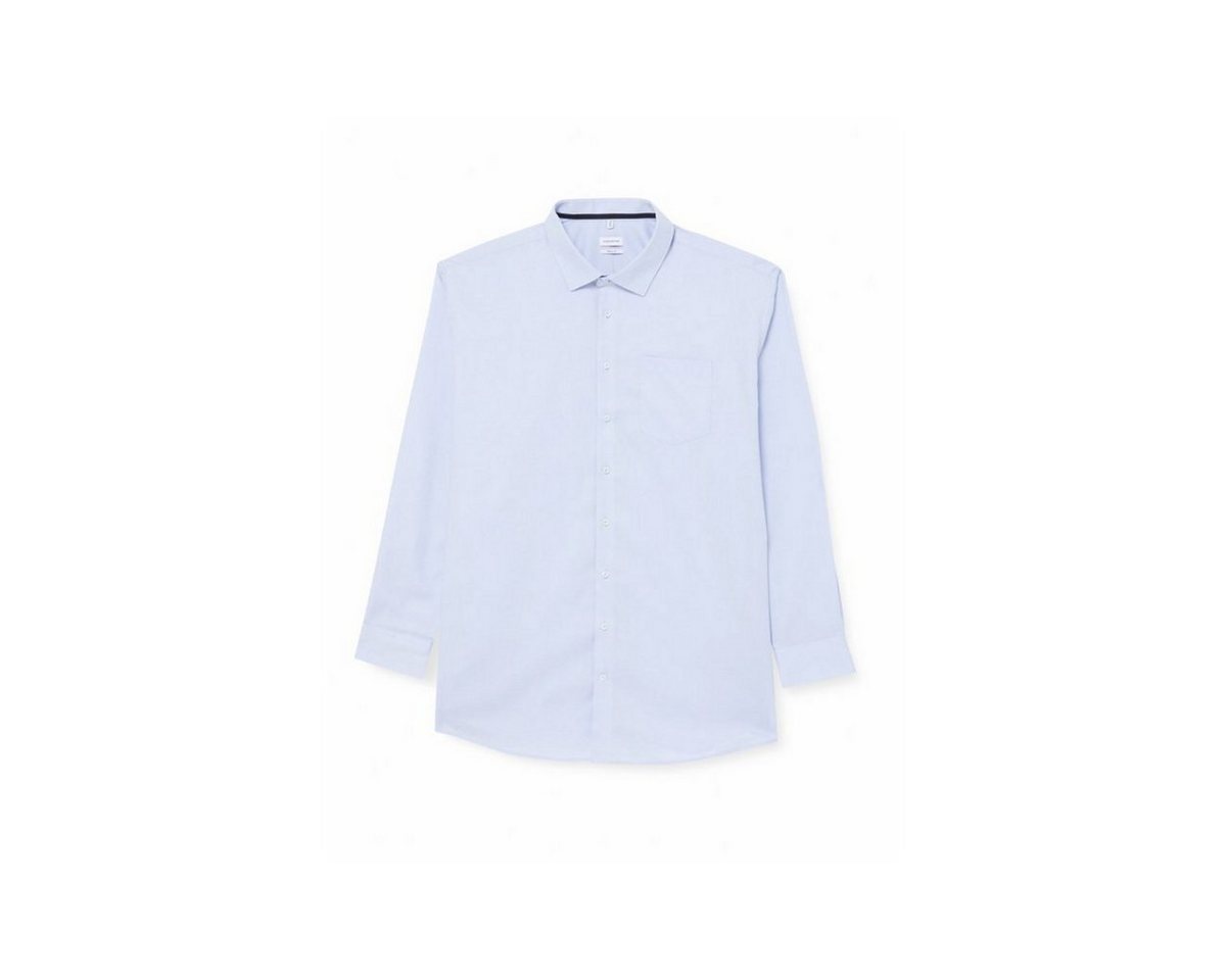 seidensticker Businesshemd Langarm Business Hemd ’für Herren in blau’ (1-tlg., keine Angabe) von seidensticker