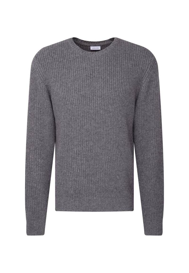 seidensticker - CREW NECK PULLOVER mid grey melange - Gr. - XL von seidensticker