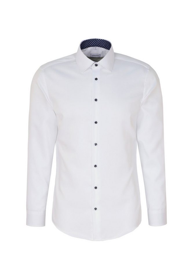 seidensticker Langarmhemd Businesshemd Patch5 - Gerade von seidensticker