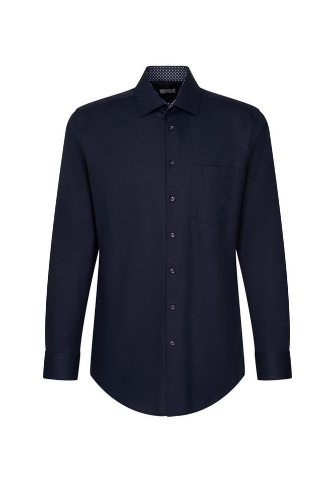 seidensticker Langarmhemd Businesshemd Patch5 - Regular Fit von seidensticker