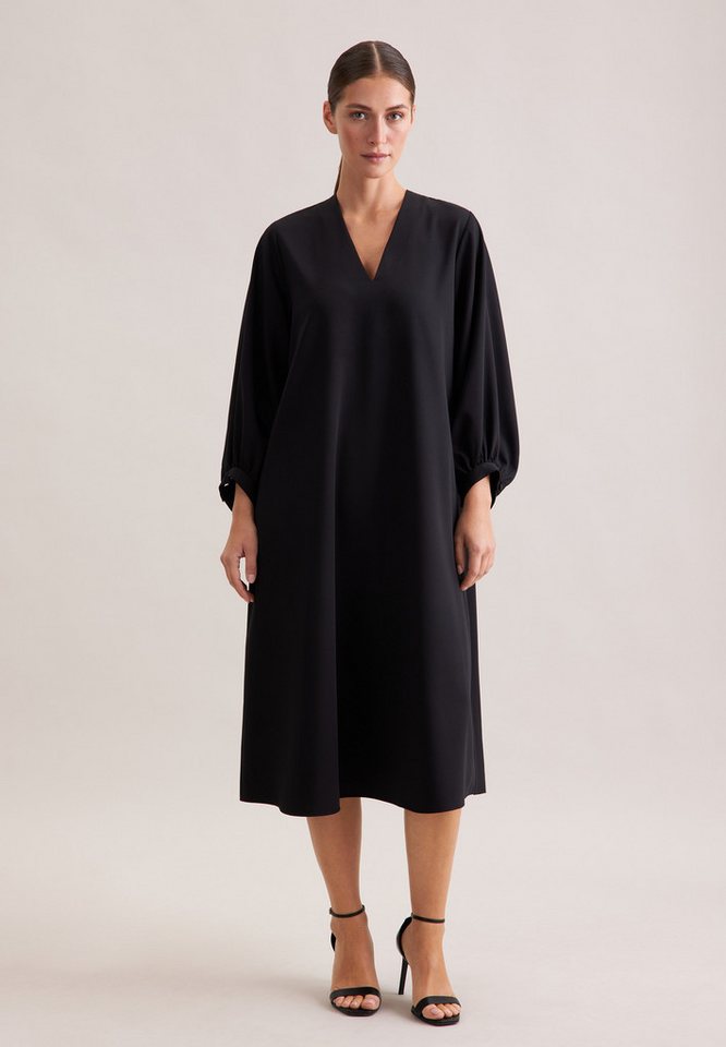 seidensticker Sommerkleid 1/1 V-Neck Uni von seidensticker