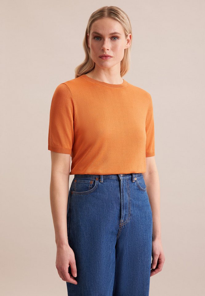 seidensticker Strickpullover Schwarze Rose 1/2 Rundhals von seidensticker