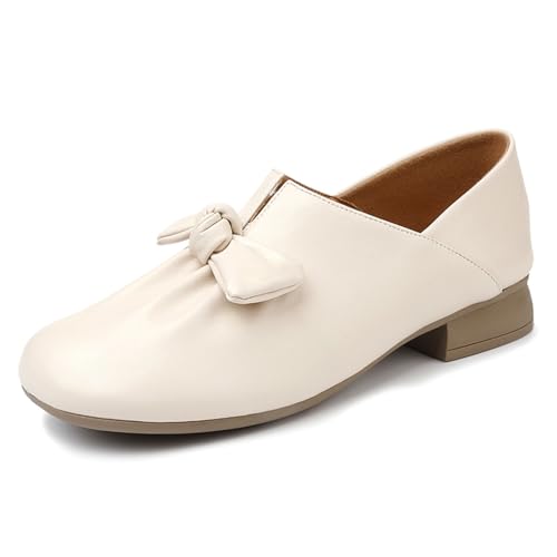 sekiueo Damen Casual Pumps Slip-On Low Heel Abendschuhe Für Büro Business Party,Beige,35 EU sekiueo Damen Casual Pumps Slip-On Low Heel Abendschuhe Für Büro Business Party,Beige,35 EU von sekiueo