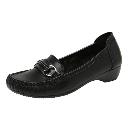sekiueo Damen Loafer Für Die Arbeit Im Büro Bequem Business Casual Slip-On Walking Abendschuhe,Schwarz,37 EU sekiueo Damen Loafer Für Die Arbeit Im Büro Bequem Business Casual Slip-On Walking Abendschuhe,Schwarz,37 EU von sekiueo