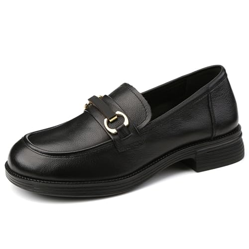 sekiueo Damen-Loafer Mit Dicker Sohle Lässige Abendschuhe Für Arbeit Büro Business Slip-On Runde Zehenpartie Niedriger Absatz,Schwarz,35 EU sekiueo Damen-Loafer Mit Dicker Sohle Lässige Abendschuhe Für Arbeit Büro Business Slip-On Runde Zehenpartie Niedriger Absatz,Schwarz,35 EU von sekiueo