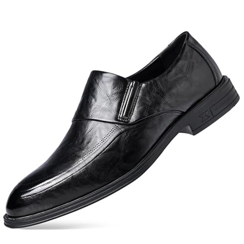 sekiueo Herren Slip-On Abendschuhe Cap-Toe Business Casual Leder Formelle Schuhe,Schwarz,39 EU sekiueo Herren Slip-On Abendschuhe Cap-Toe Business Casual Leder Formelle Schuhe,Schwarz,39 EU von sekiueo