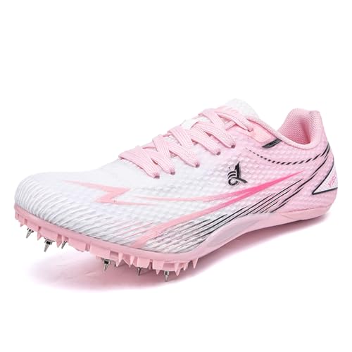 sekiueo Leichtathletik Schuhe Männer Frauen Professionelle Rennen Springen Turnschuhe Kinder,Rosa,38 EU sekiueo Leichtathletik Schuhe Männer Frauen Professionelle Rennen Springen Turnschuhe Kinder,Rosa,38 EU von sekiueo