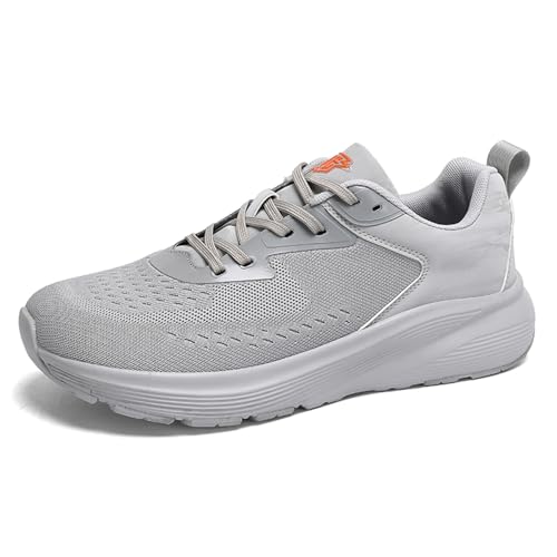 sekiueo Straßenlaufschuhe Herren Damen Tennis Trainer Plattform Bequeme Fitness Walking,Grau,45 EU sekiueo Straßenlaufschuhe Herren Damen Tennis Trainer Plattform Bequeme Fitness Walking,Grau,45 EU von sekiueo