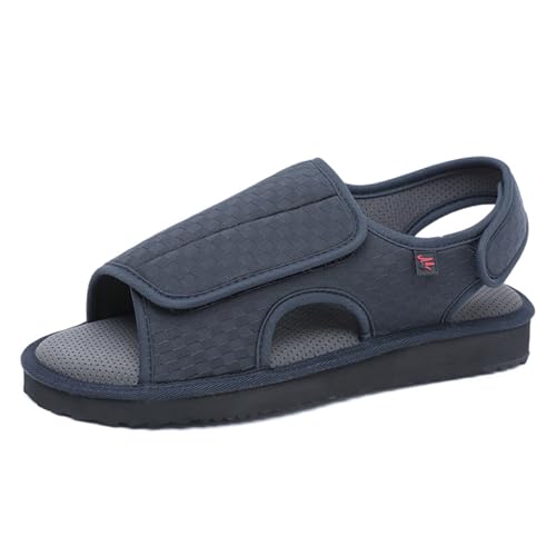 sekiueo Verstellbare Sandalen Herren Breitere Offene Zehenpartie Wanderschuhe Mit Fußgewölbeunterstützung rutschfeste Freizeit-Hausschuhe,Blau,40 EU sekiueo Verstellbare Sandalen Herren Breitere Offene Zehenpartie Wanderschuhe Mit Fußgewölbeunterstützung rutschfeste Freizeit-Hausschuhe,Blau,40 EU von sekiueo