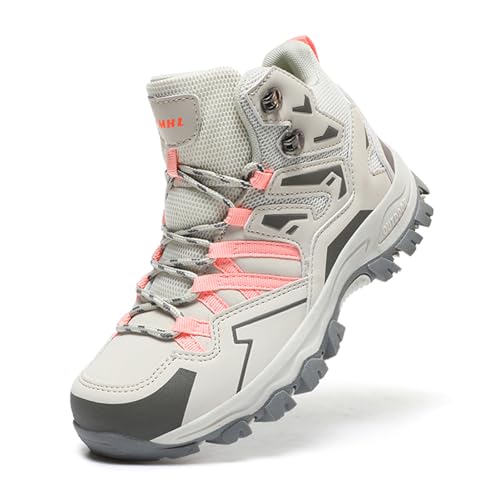 sekiueo Wanderschuhe Für Herren Und Damen Hohe Arbeitsschuhe Für Den Außenbereich Für Trail-Trekking Camping Und Wandern,Rosa,39 EU von sekiueo