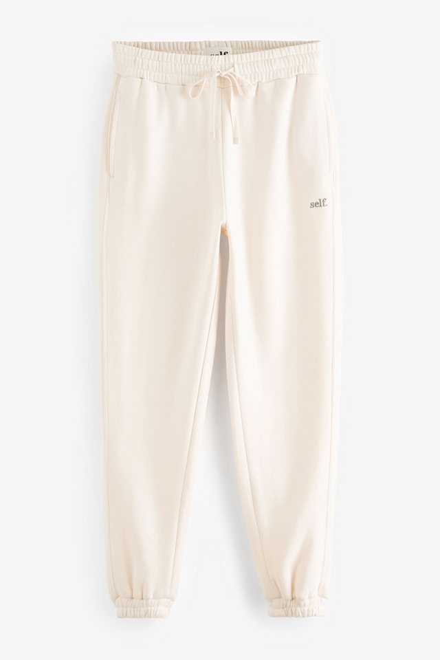 self Jogginghose Jogginghose mit elastischen Bündchen, Kurzgröße (1-tlg) von self