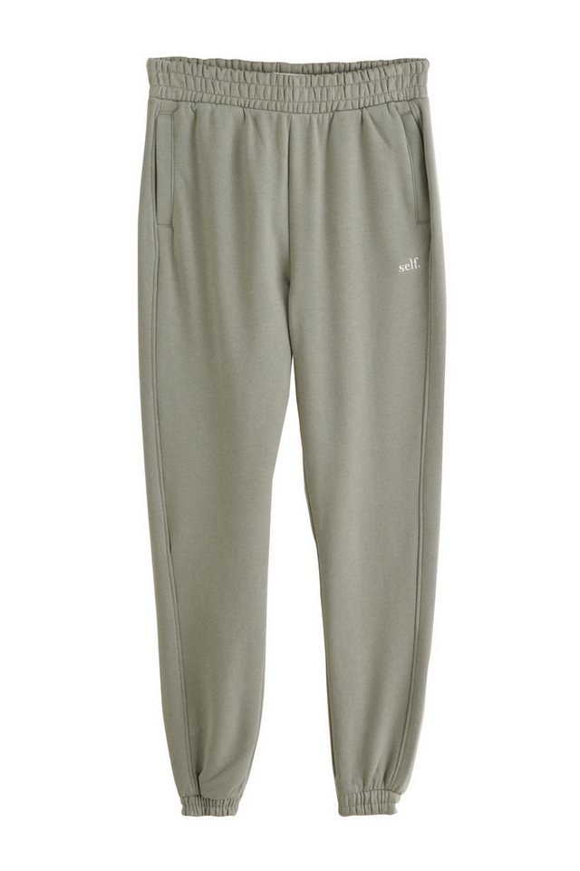 self Jogginghose Jogginghose mit elastischen Bündchen (1-tlg) von self