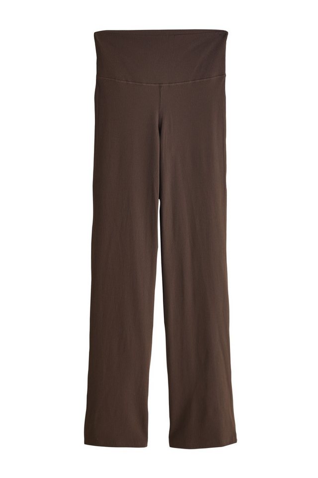 self Leggings Self. Weite gerippte Leggings (1-tlg) von self