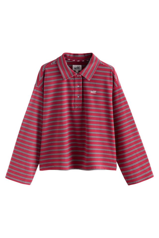 self Rugbyshirt Self. Gestreiftes Rugby-Shirt (1-tlg) von self
