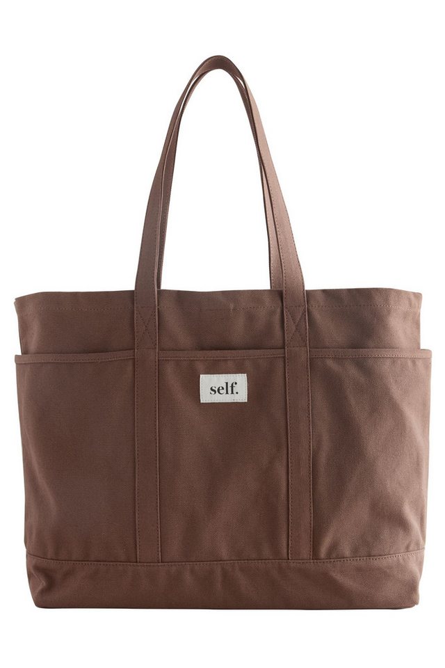 self Schultertasche Canvas-Schultertasche (1-tlg) von self