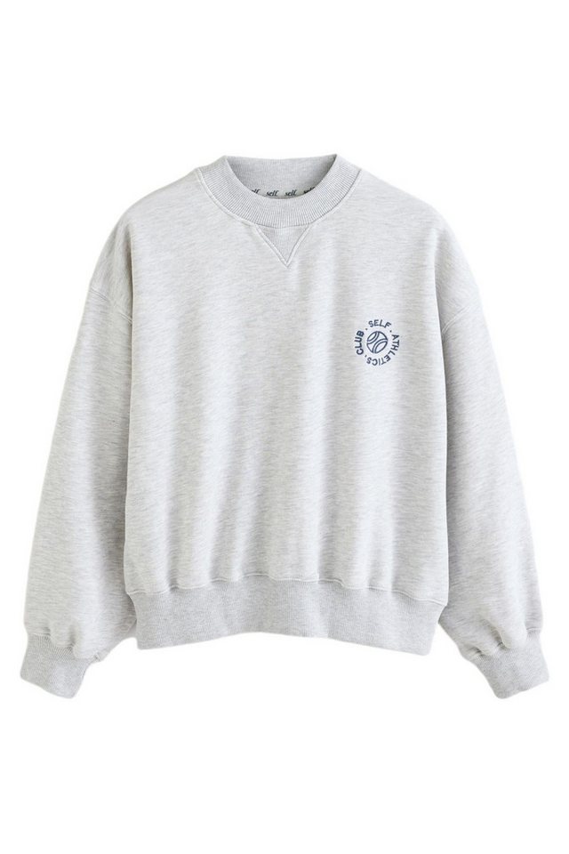 self Strickpullover Leichtes Sweatshirt (1-tlg) von self