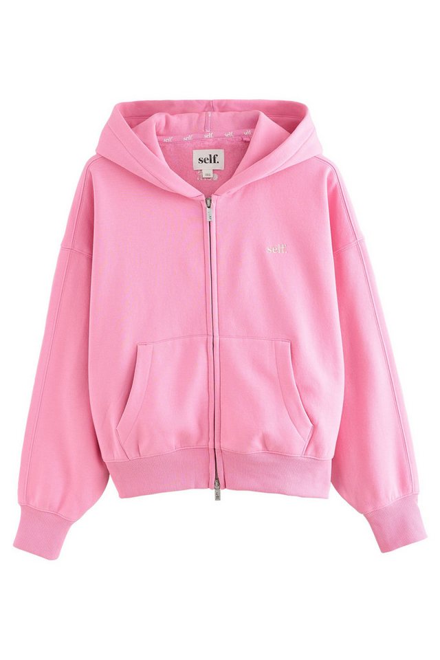 self Sweater Kapuzenjacke mit Reißverschluss (1-tlg) von self