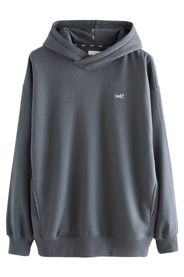 self Sweater Self. Längeres Sweatshirt mit Stickarbeiten (1-tlg) von self