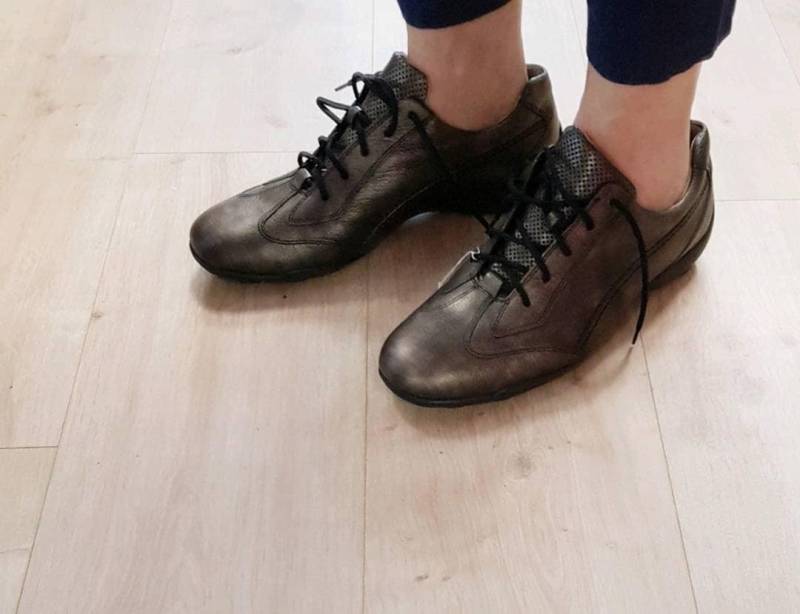 Gabor Leder Schuhe Neu Ungetragen Gr 42 Schokobraun Leather, Schnürschuhe, Soft von sellAnydesign