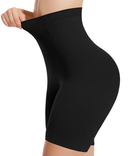 sellto Bauchweg Unterhose Damen Hohe Taille Miederhose Figurformende Bauchkontrolle Oberschenkel Starke Formende Unterwäsche Miederhose von sellto