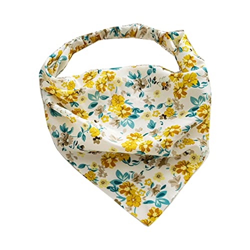 Floral Hair Scarf Headbands Hair Bandanas Head Kerchief for Women Head Wrap Floral Head Scarf Flower Print Headband von seluluory