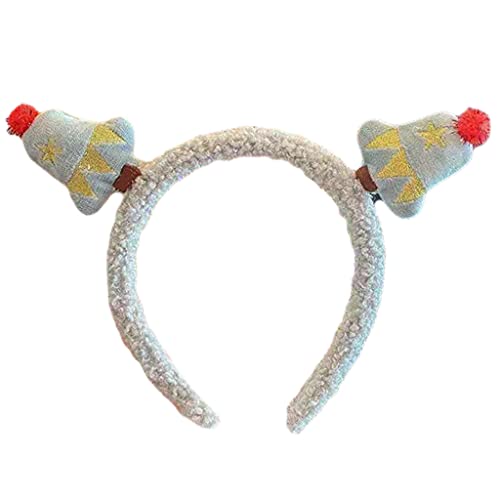 Schneemann Haar Hoop Weihnachten Stirnband Weihnachten Elch Haarband Elastische Haar Hoop Foto Requisiten Party Haarschmuck von seluluory