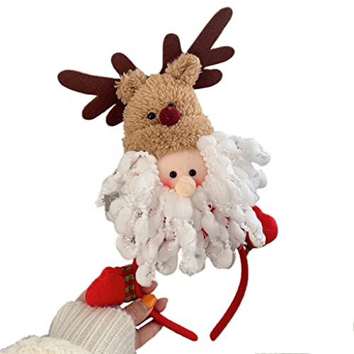 Schneemann Haar Hoop Weihnachtsmann Stirnband Weihnachten Haarband Urlaub Party Haar Hoop Cartoon Foto Requisiten Haar Zubehör von seluluory