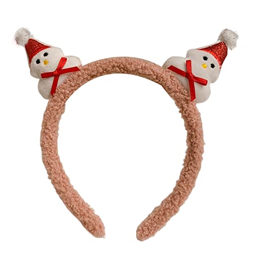 Weihnachten Plüsch Stirnband Schneemann Haar Hoop Neujahr Stirnband Weihnachten Hirsch Stirnband Weihnachten Haar Hoop Foto Requisiten von seluluory