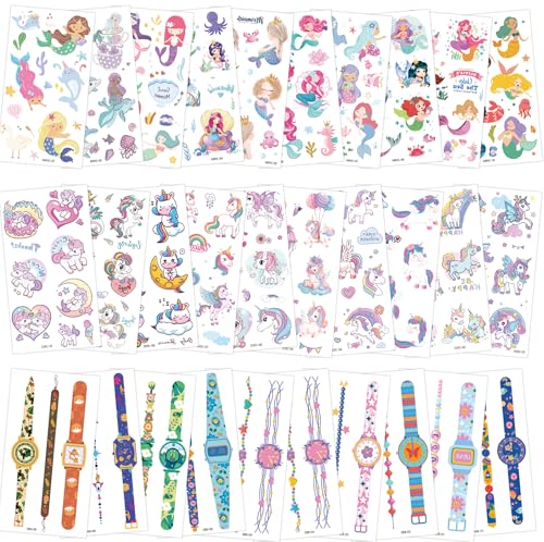 Seletiyan Einhorn Tattoos Mädchen,Temporäre Tattoos Kinder 30 Blätter, Meerjungfrau Sticker,Kindertattoos Hautfreundlich Einhorn Mitgebsel Kindergeburtstag Seletiyan Einhorn Tattoos Mädchen,Temporäre Tattoos Kinder 30 Blätter, Meerjungfrau Sticker,Kindertattoos Hautfreundlich Einhorn Mitgebsel Kindergeburtstag von selutiya