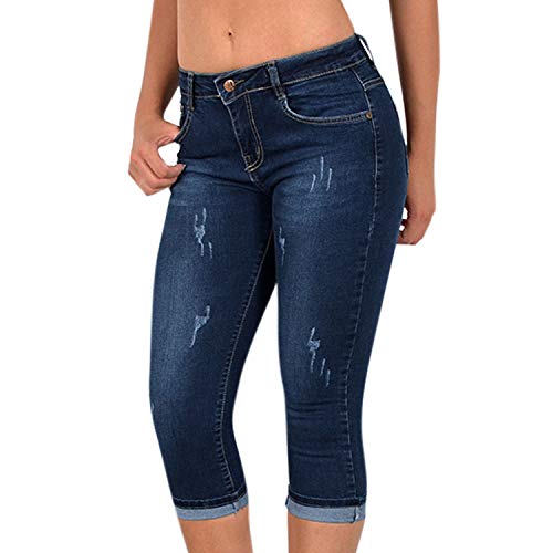 semen Caprihose Damen Sommer Jeans Stretch Kurze Denim Jeans Shorts lässig semen Caprihose Damen Sommer Jeans Stretch Kurze Denim Jeans Shorts lässig von semen