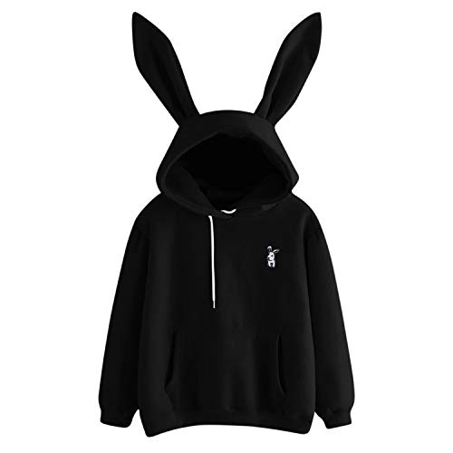 semen Damen Hoodies Hut mit Hasenohren Kapuzenpullover Langarm Herbst Winter Oberteile Pulli Kapuzenpulli Casual semen Damen Hoodies Hut mit Hasenohren Kapuzenpullover Langarm Herbst Winter Oberteile Pulli Kapuzenpulli Casual von semen