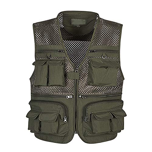 semen Herren Outdoor Weste Safari Weste mit Vielen praktischen Taschen atmungsaktivem Fischerjacke Freizeit Jacken Camping Jagd Fotografie Weste semen Herren Outdoor Weste Safari Weste mit Vielen praktischen Taschen atmungsaktivem Fischerjacke Freizeit Jacken Camping Jagd Fotografie Weste von semen