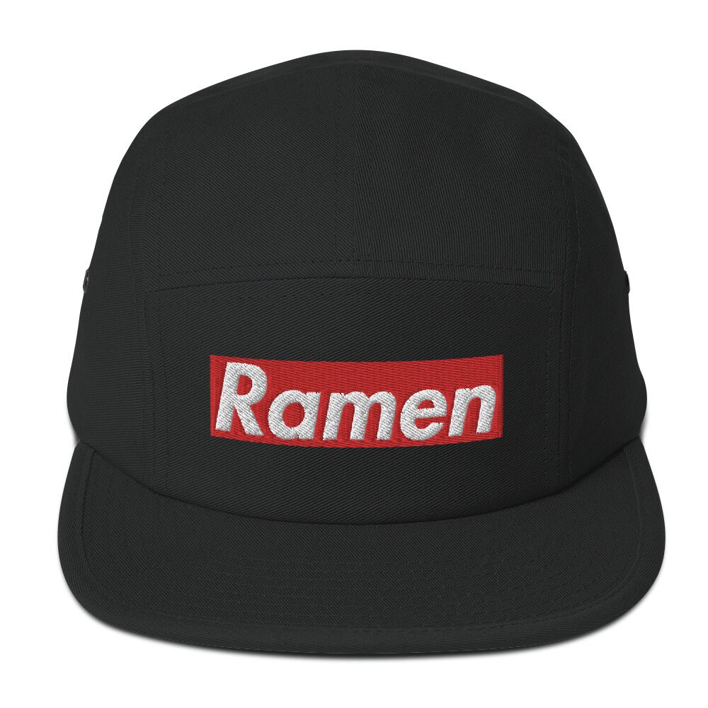 Ramen Box Logo 5 Panel Cap | Eleganter Noods Apparel Hut Ramen Box Logo 5 Panel Cap | Eleganter Noods Apparel Hut von sendnoodsshop