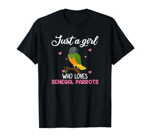Just a girl who loves senegal papageien, senegal papagei T-Shirt Just a girl who loves senegal papageien, senegal papagei T-Shirt von senegal parrot apparel