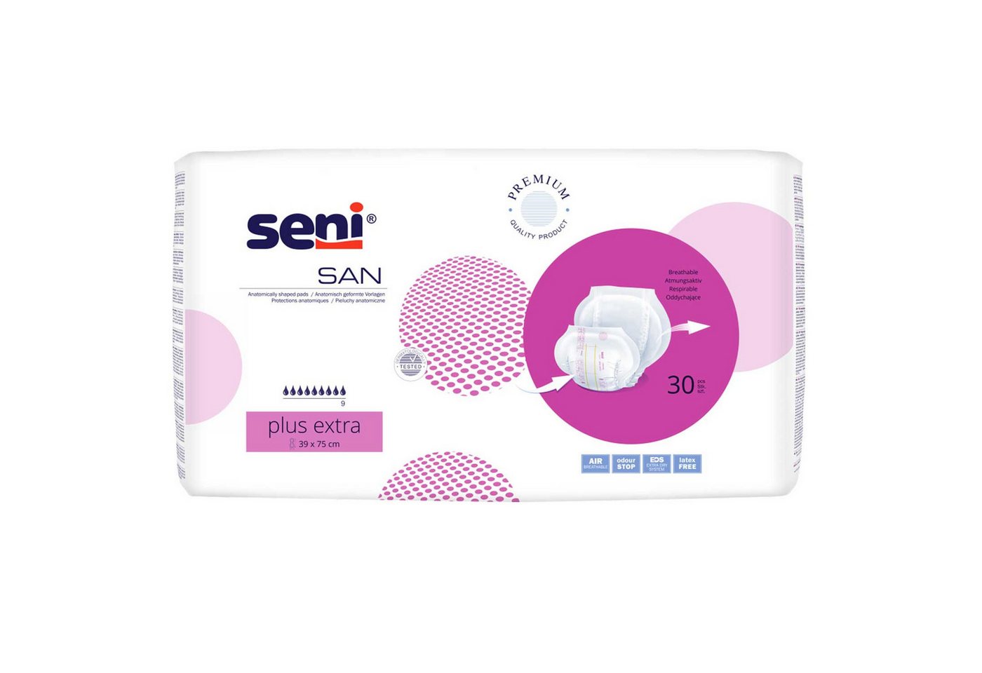 seni Inkontinenzboxer Seni San - Plus Extra 3x30 Stück seni Inkontinenzboxer Seni San - Plus Extra 3x30 Stück von seni