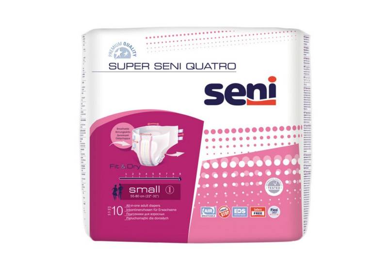 seni Inkontinenzboxer Super Seni Quatro - S 12x10 Stück von seni