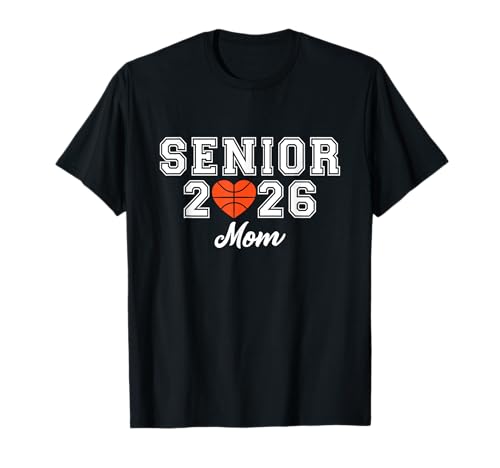 Senior Basketball Mama Klasse 2026 Spieler Abschluss Abschluss T-Shirt Senior Basketball Mama Klasse 2026 Spieler Abschluss Abschluss T-Shirt von senior basketball mom Class of 2026 By AISHOPI