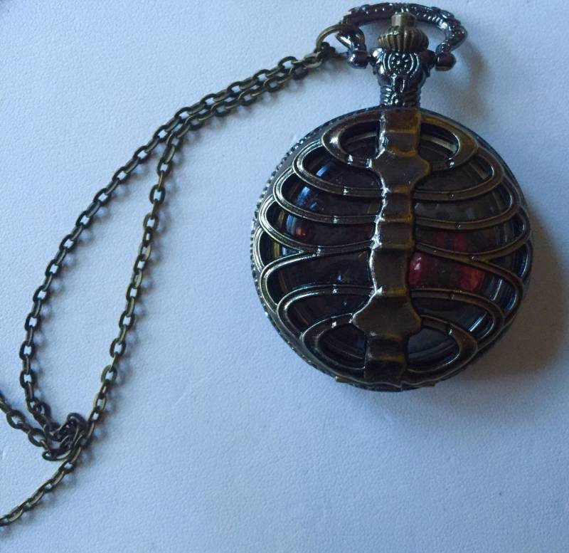 Herz Des Todes Steampunk Taschenuhr-Anhänger Hals090 Herz Des Todes Steampunk Taschenuhr-Anhänger Hals090 von seniorfirefighter