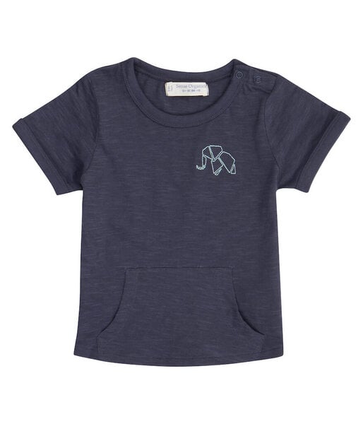 sense-organics Baby Shirt *Elephant* Embroidery GOTS & Fair Trade | Sense Organics von sense-organics