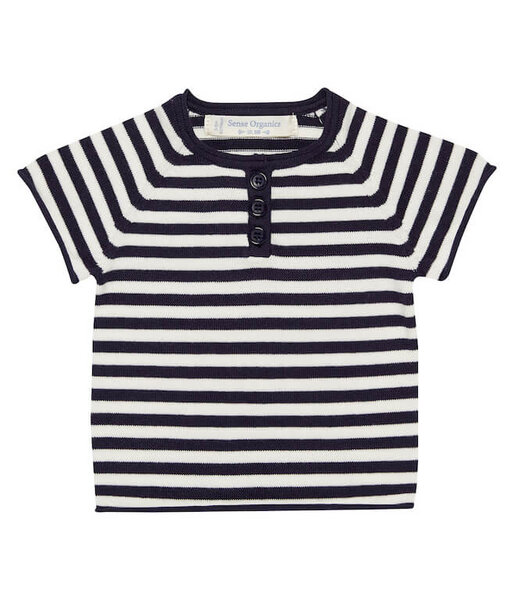 sense-organics Baby Strick Shirt * Rene gelb; navy * GOTS zertifiziert Sense Organics von sense-organics