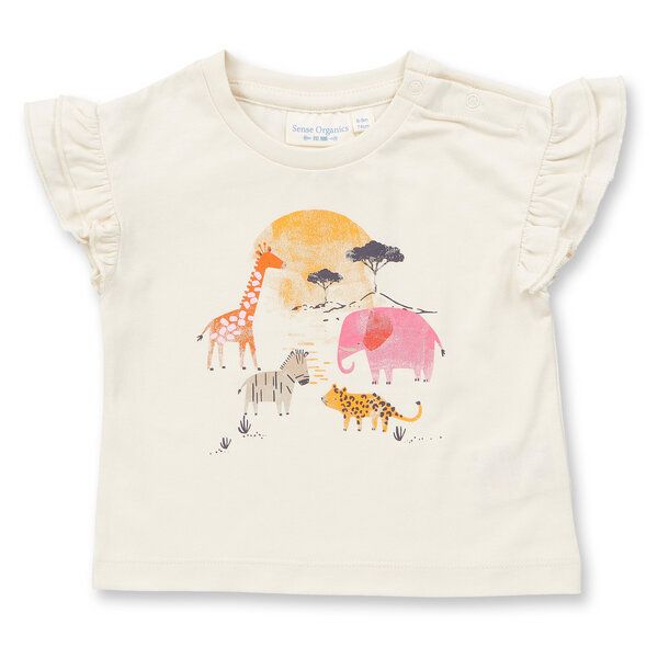 sense-organics Sense Organics Baby T-Shirt mit Safaridruck Bio Baumwolle von sense-organics