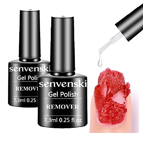 Senvenski Gel Nagellack Entferner, Gel Entferner für Nägel, UV LED Gift Set Kit Nagellack Kinder Mädchen (XJ2-001) von senvenski