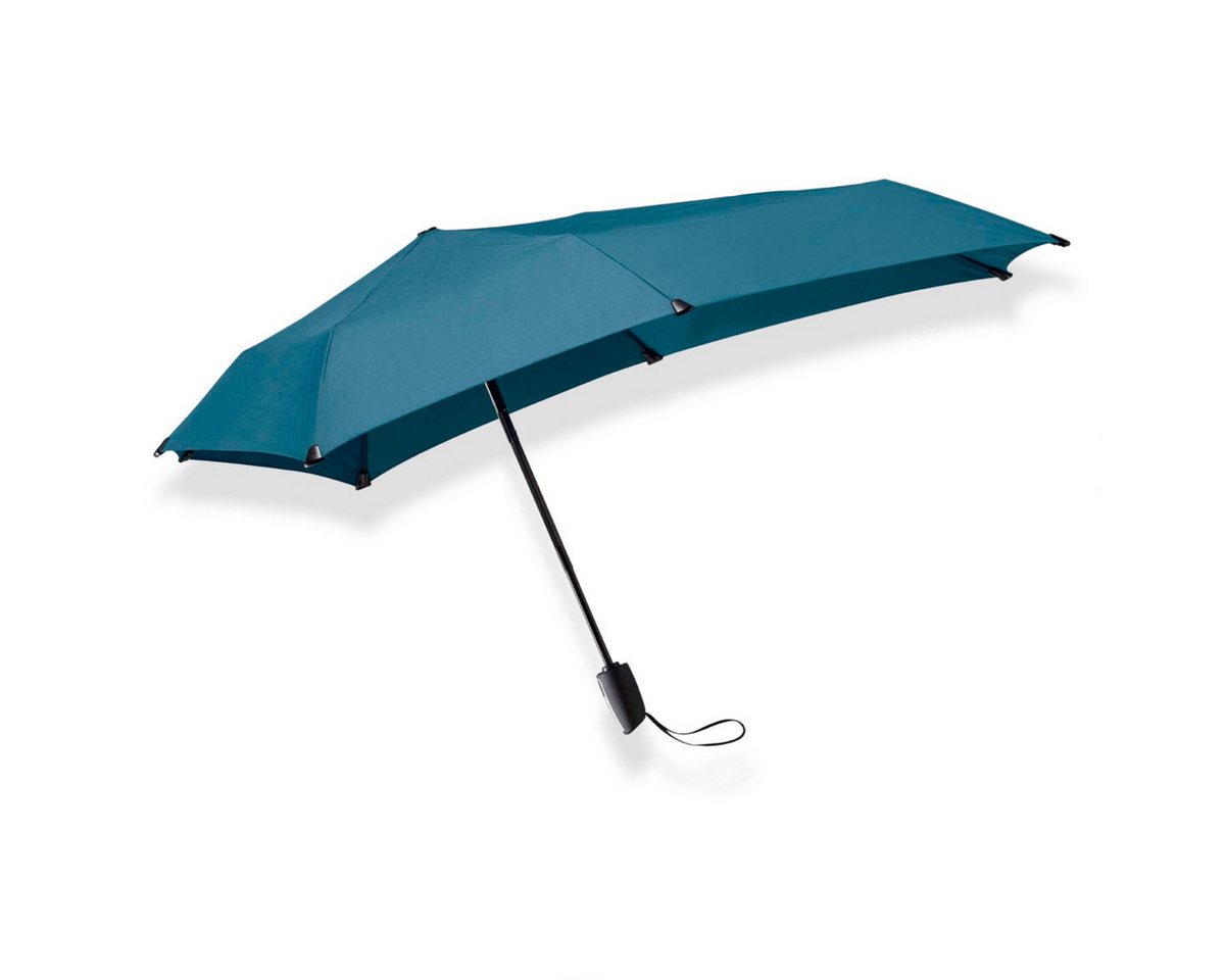 senz Taschenregenschirm Taschenschirm Automatic Mini - Farbwahl, gefaltet ca, 28 cm lang, Verdeck offen 91x91 cm von senz
