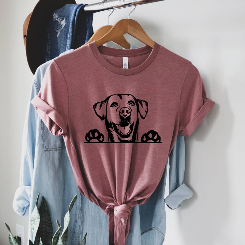 Labrador Mom Shirt, Retriever Lab Hund Mama Geschenke, T-Shirt, Geschenk Für Lab-Besitzer von serenadcraft