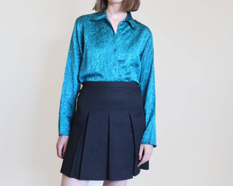 90Er Jahre Knöpfe Aquamarin Knöpfe, M von serpyne