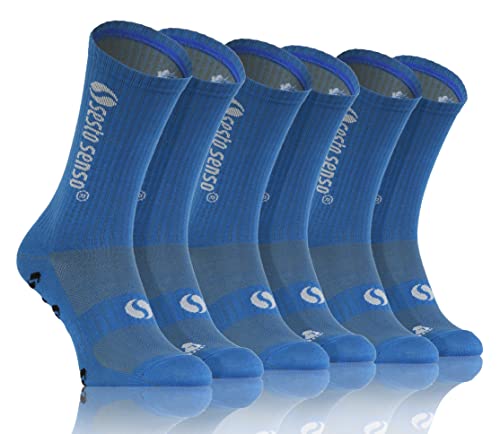 sesto senso 3 Paar Sportsocken Blau Herren Damen Bunte Wadensocken Baumwolle 39-42 Blue sesto senso 3 Paar Sportsocken Blau Herren Damen Bunte Wadensocken Baumwolle 39-42 Blue von sesto senso