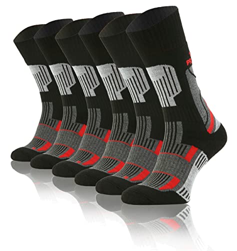 sesto senso 3 Paar Wandersocken Wolle Trekkingsocken Wintersocken mit Silber 42-44 3pak TW5 von sesto senso